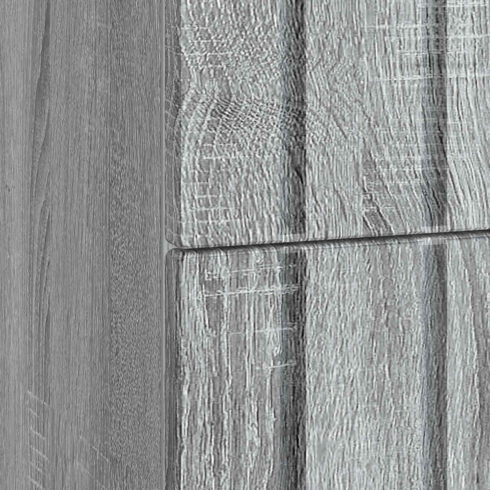 Nachttisch Sonoma-Grau 62 x 34,5 x 49,5 cm Holzwerkstoff