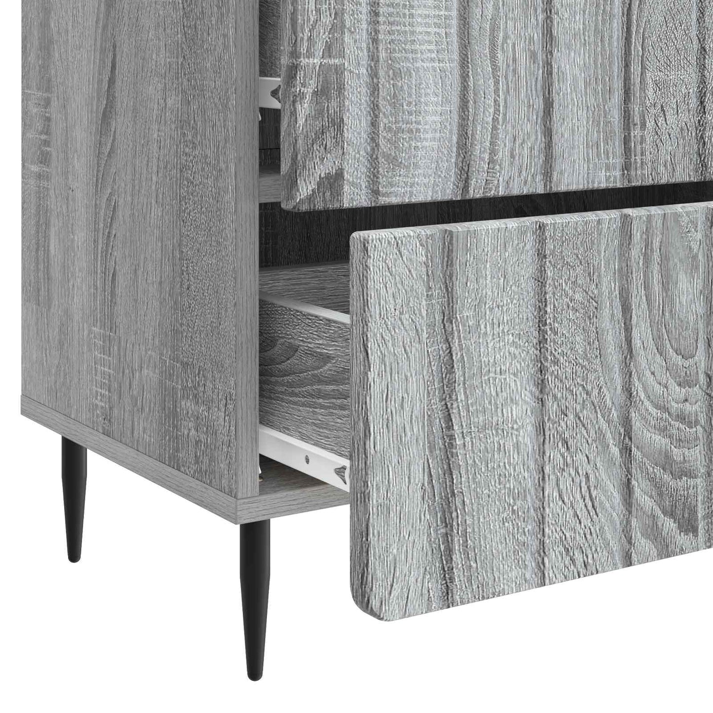 Nachttisch Sonoma-Grau 62 x 34,5 x 49,5 cm Holzwerkstoff