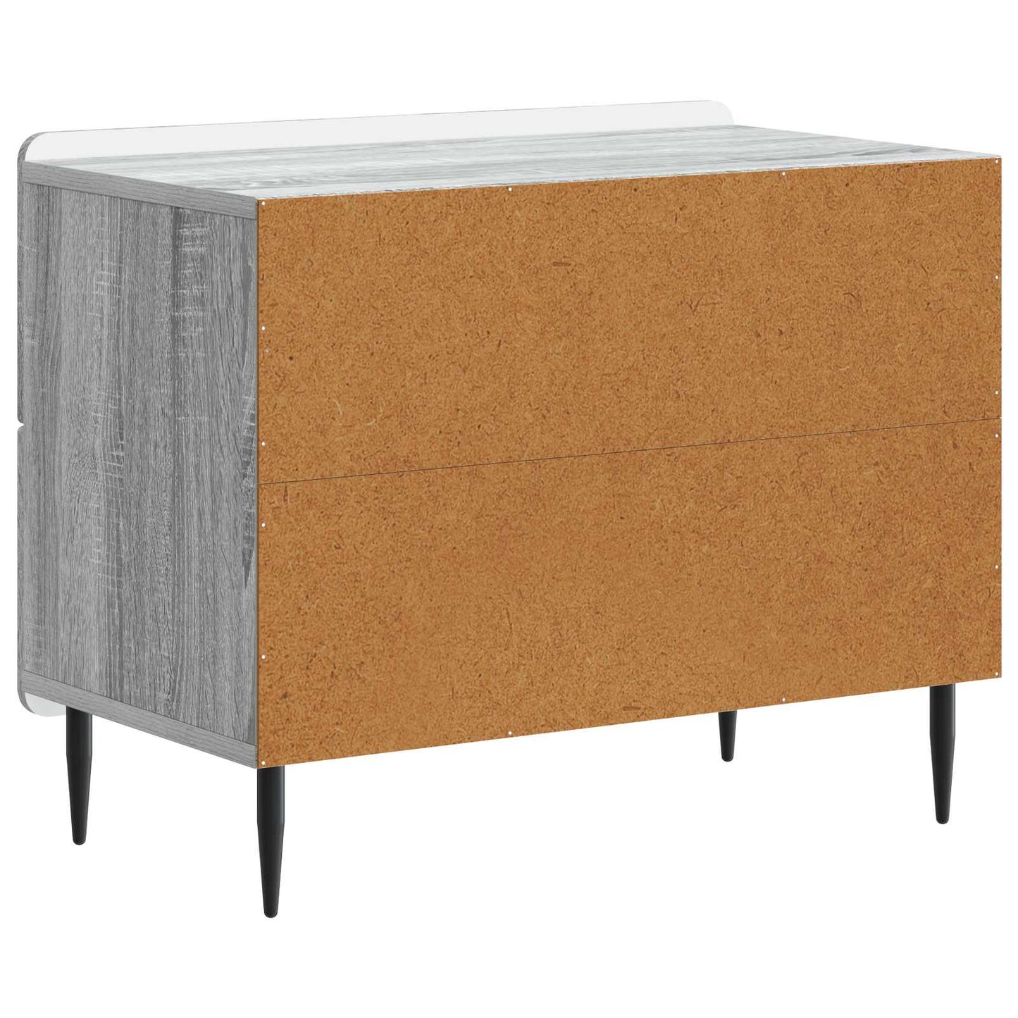 Nachttisch Sonoma-Grau 62 x 34,5 x 49,5 cm Holzwerkstoff