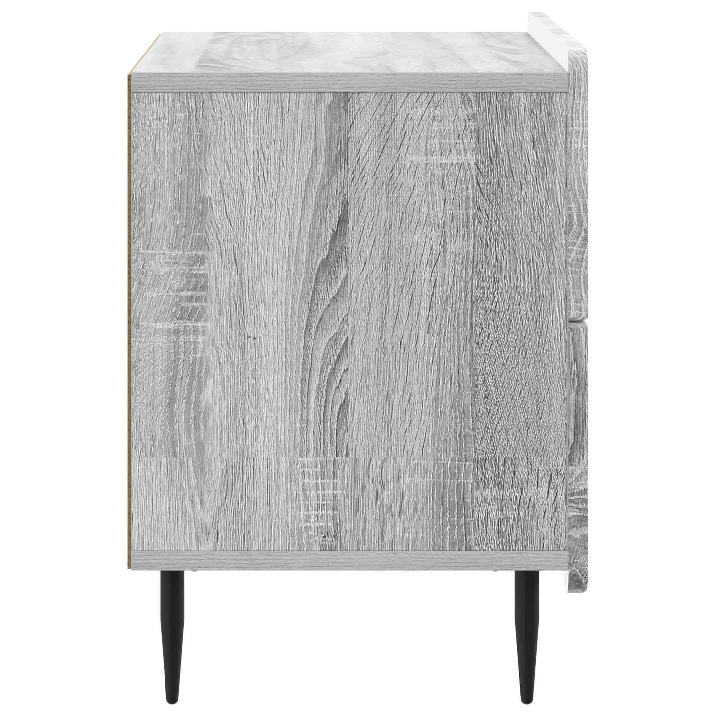 Nachttisch Sonoma-Grau 62 x 34,5 x 49,5 cm Holzwerkstoff
