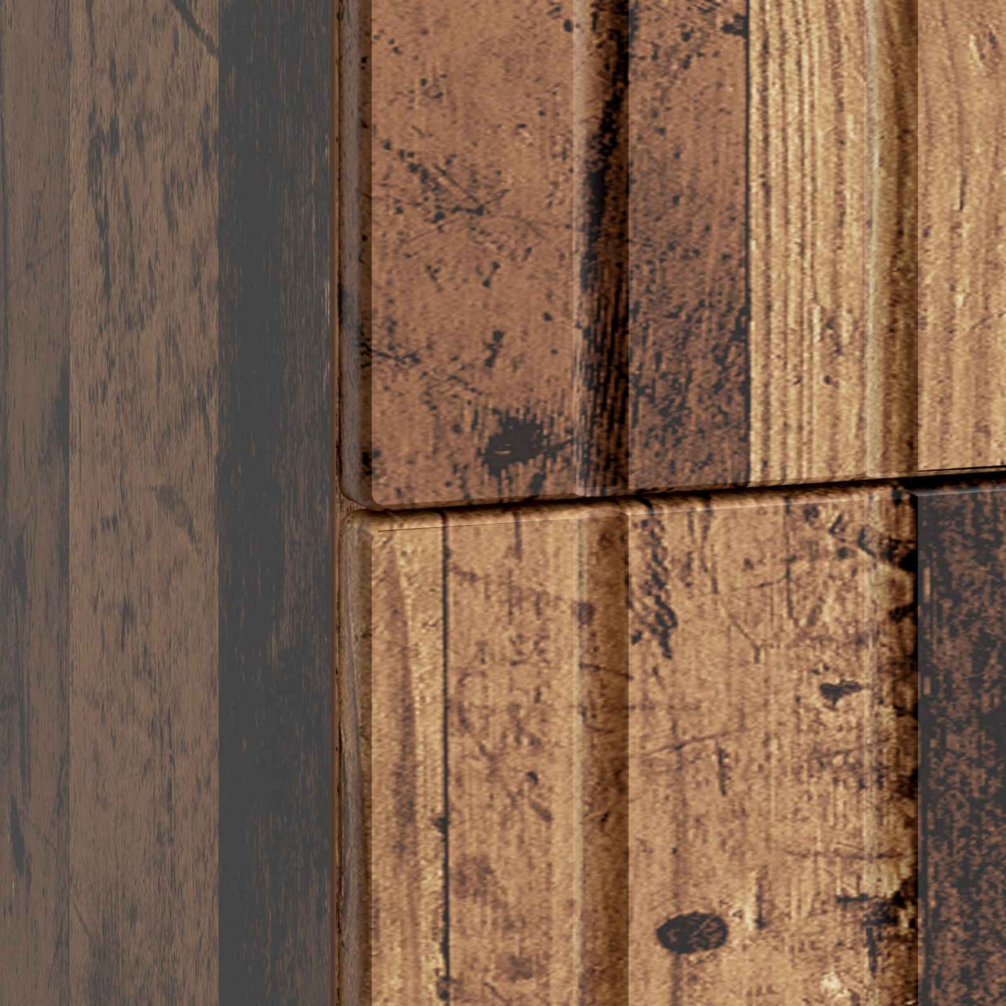 Nachttisch Altholz 62 x 34,5 x 49,5 cm Holzwerkstoff