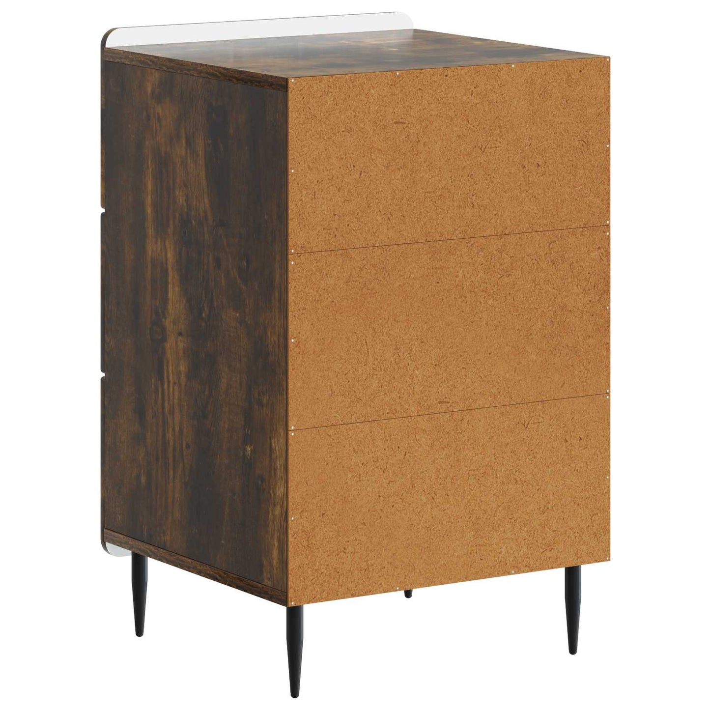 Nachttisch Geräucherte Eiche 43 x 41 x 68 cm Holzwerkstoff