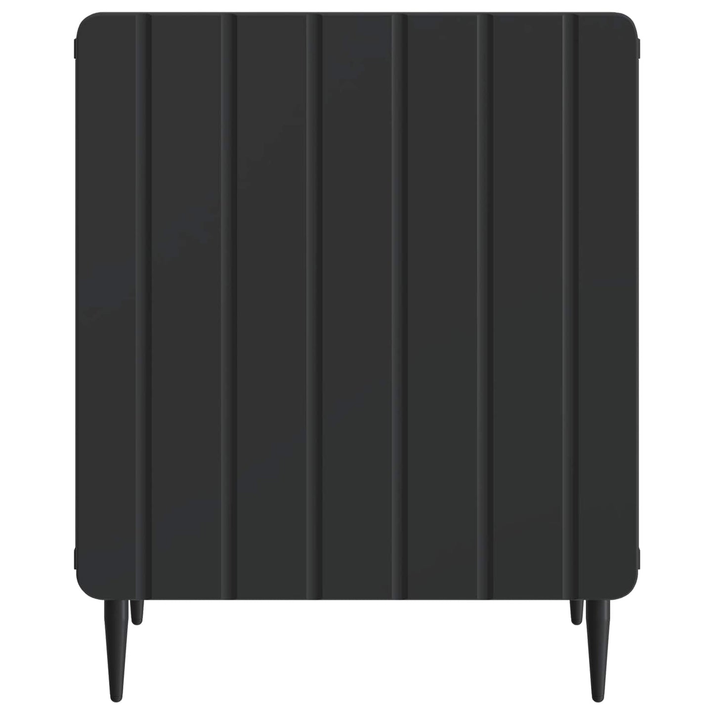Nachttisch 2 Stk. Schwarz 43 x 34,5 x 52 cm Holzwerkstoff