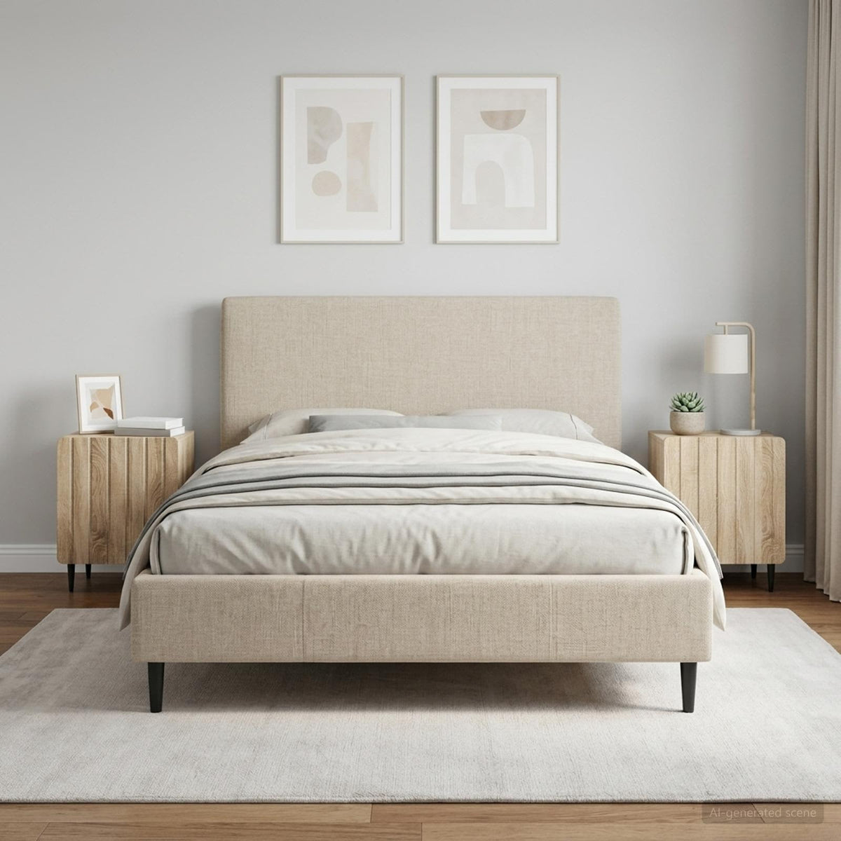 Nachttisch 2 Stk. Sonoma-Eiche 43 x 34,5 x 52 cm Holzwerkstoff