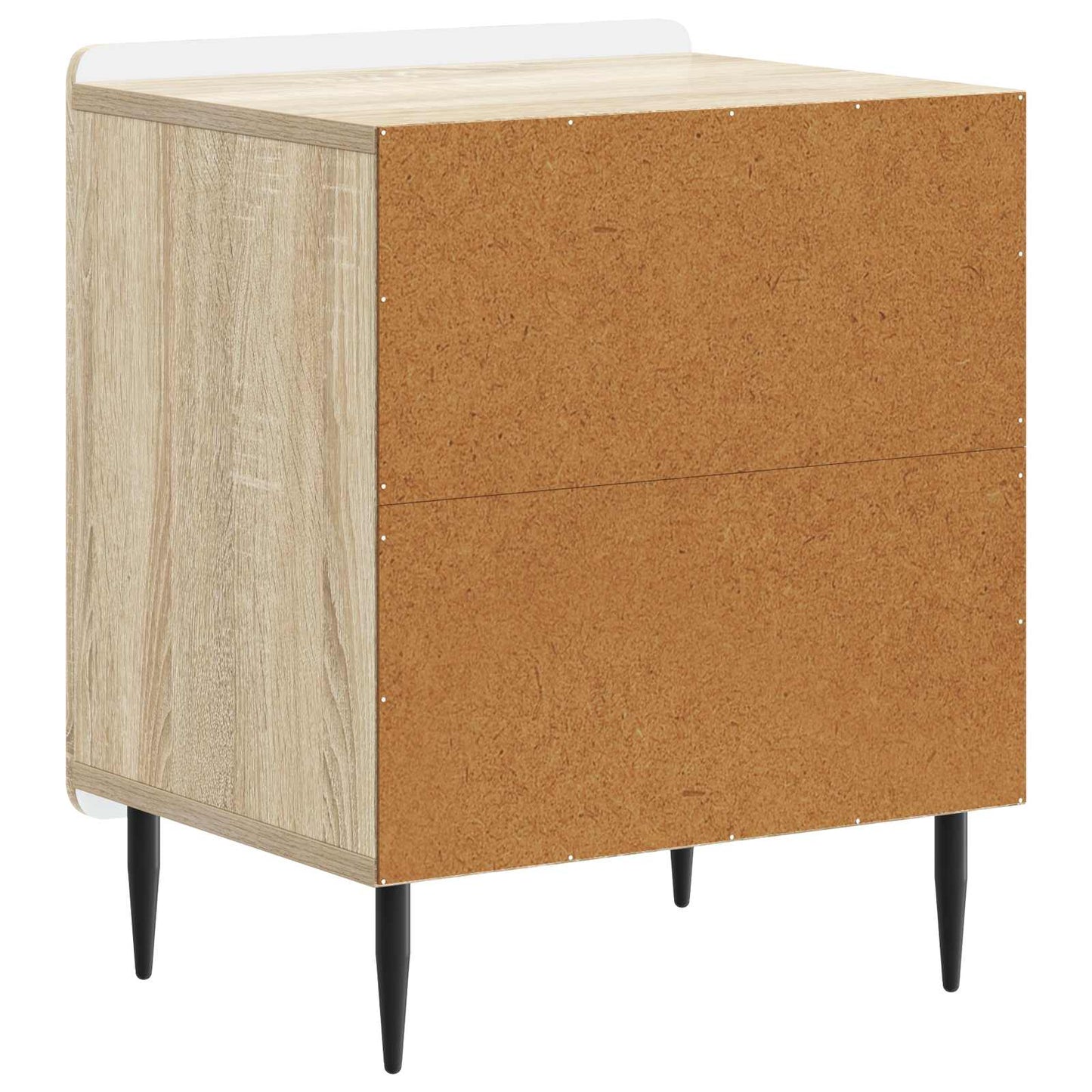 Nachttisch 2 Stk. Sonoma-Eiche 43 x 34,5 x 52 cm Holzwerkstoff