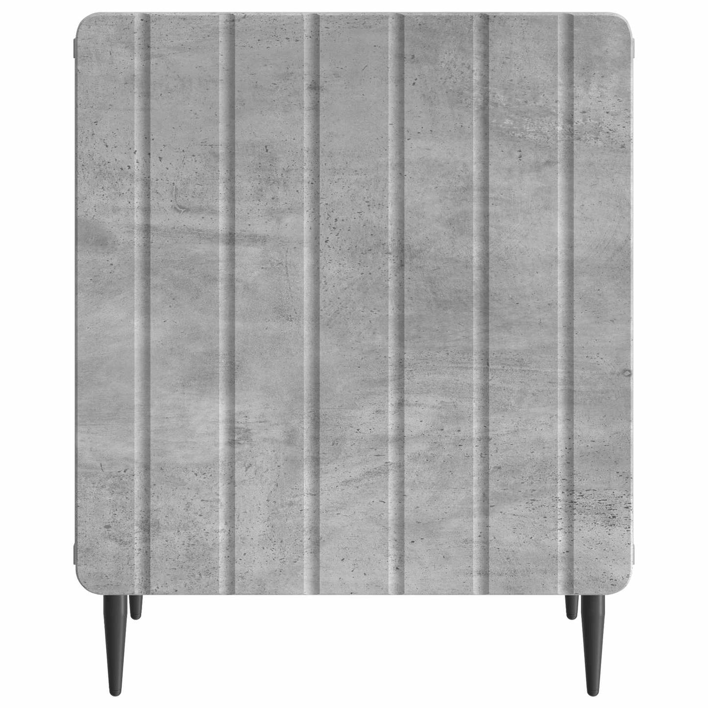 Nachttisch 2 Stk. Betongrau 43 x 34,5 x 52 cm Holzwerkstoff