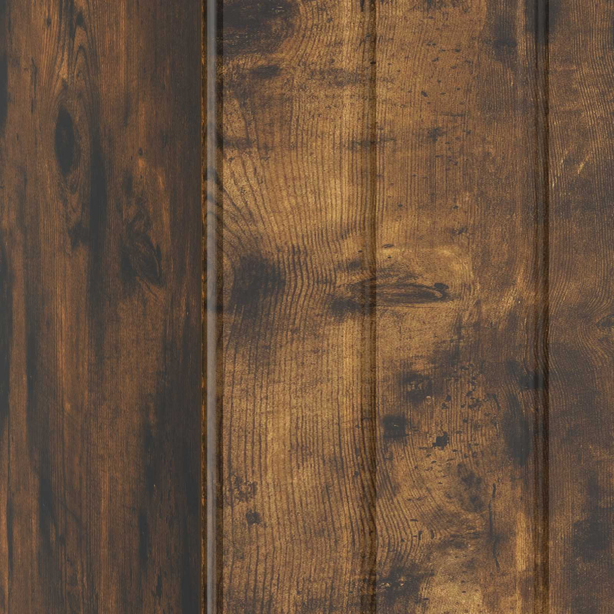 Nachttisch 2 Stk. Räuchereiche 43 x 34,5 x 52 cm Holzwerkstoff