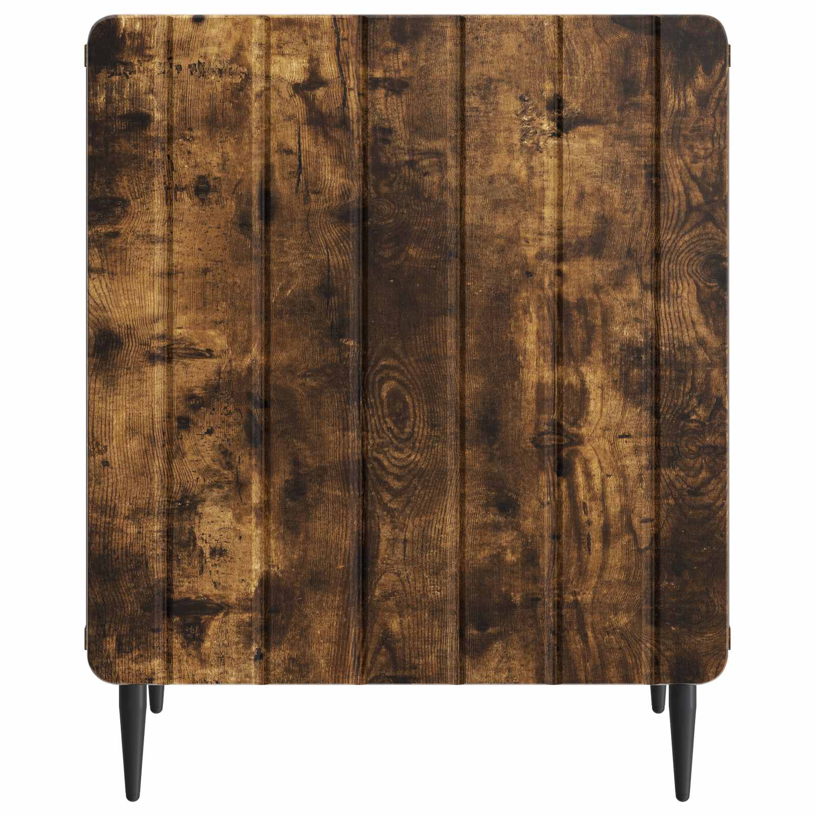 Nachttisch 2 Stk. Räuchereiche 43 x 34,5 x 52 cm Holzwerkstoff