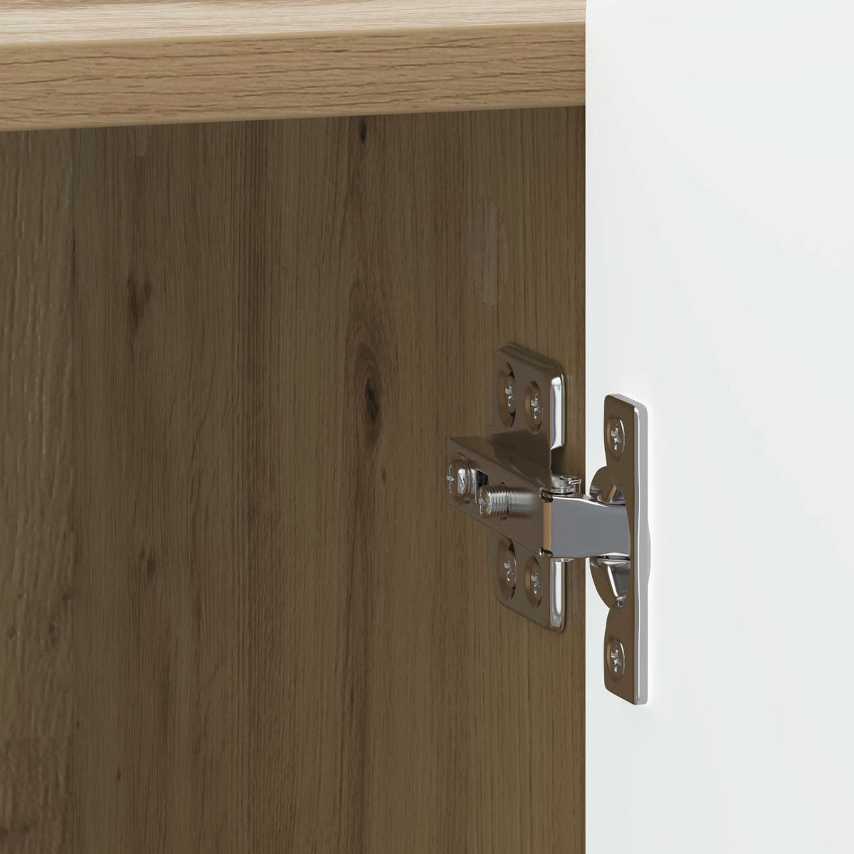 Nachttisch 2 Stk. Artisan-Eiche 43 x 34,5 x 52 cm Holzwerkstoff