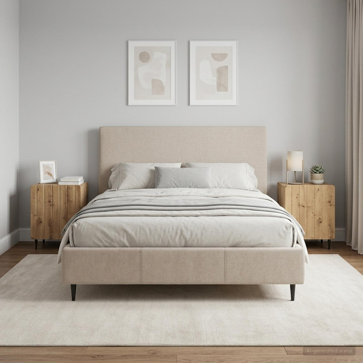Nachttisch 2 Stk. Artisan-Eiche 43 x 34,5 x 52 cm Holzwerkstoff