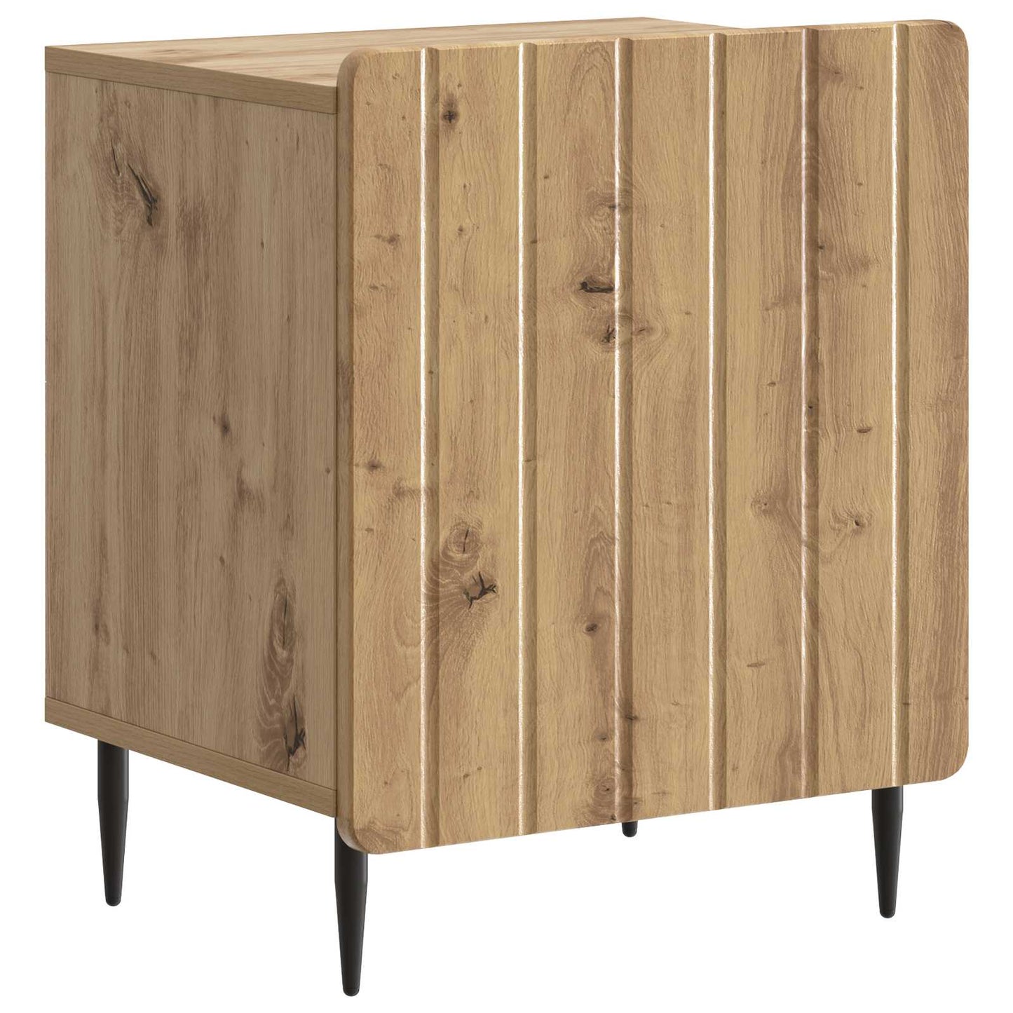 Nachttisch 2 Stk. Artisan-Eiche 43 x 34,5 x 52 cm Holzwerkstoff