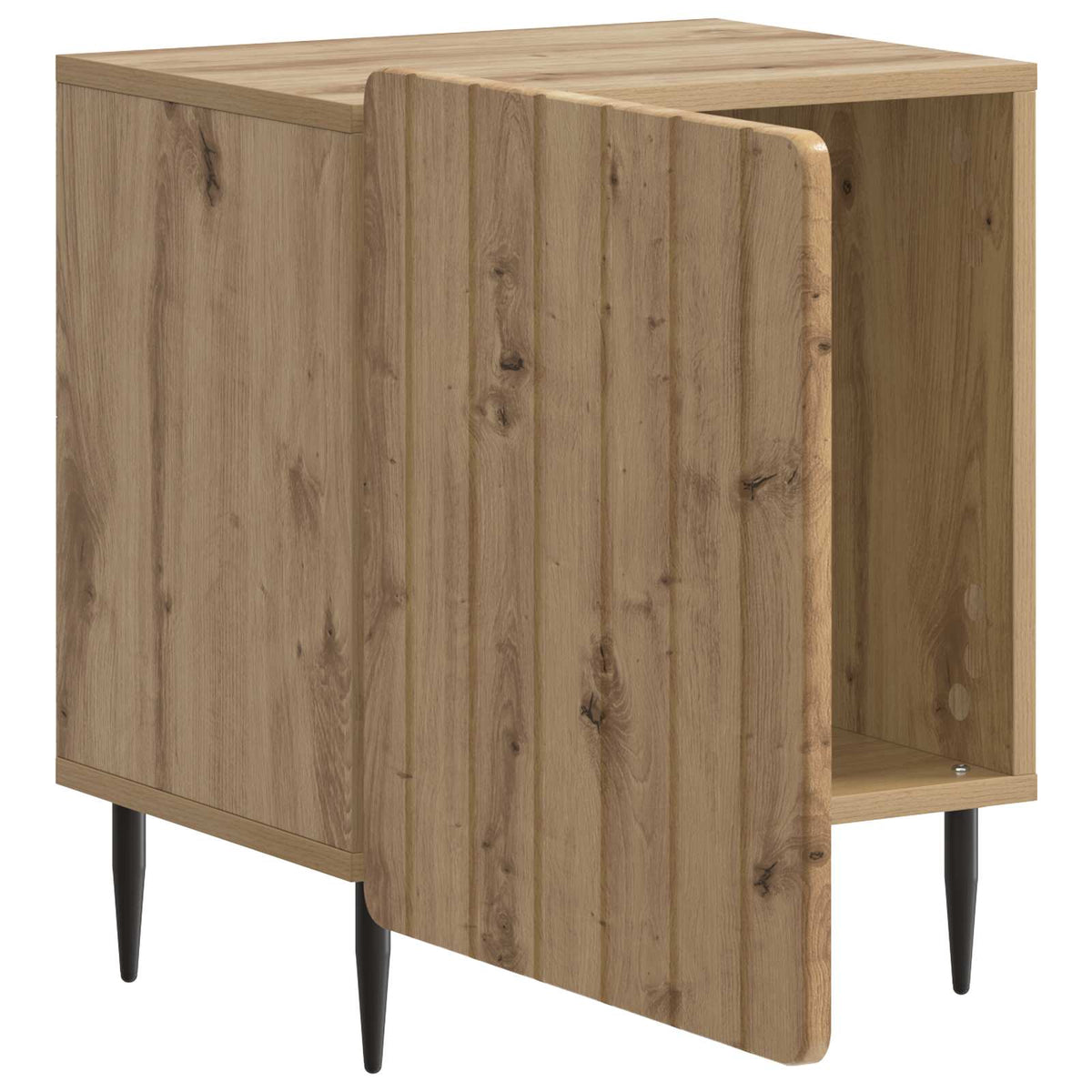 Nachttisch 2 Stk. Artisan-Eiche 43 x 34,5 x 52 cm Holzwerkstoff