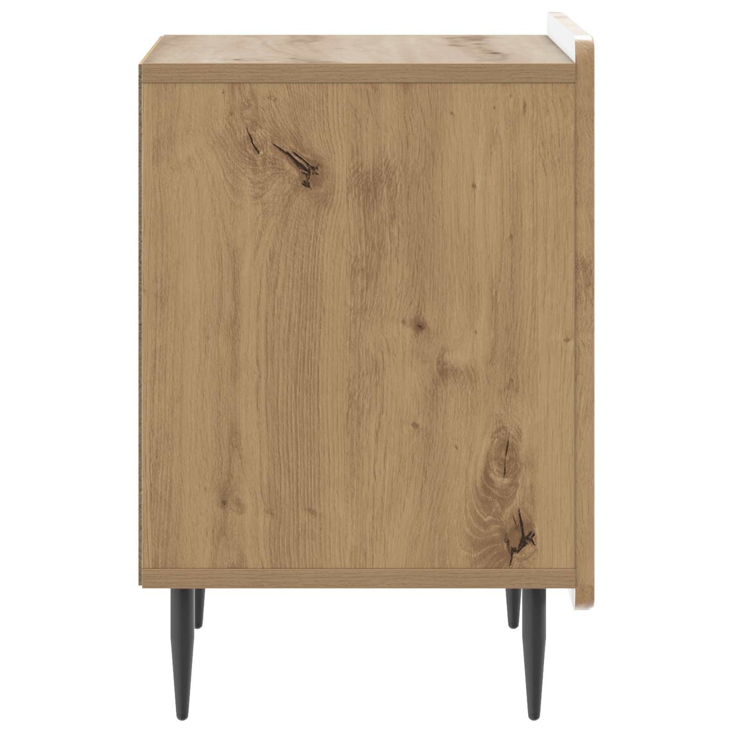 Nachttisch 2 Stk. Artisan-Eiche 43 x 34,5 x 52 cm Holzwerkstoff