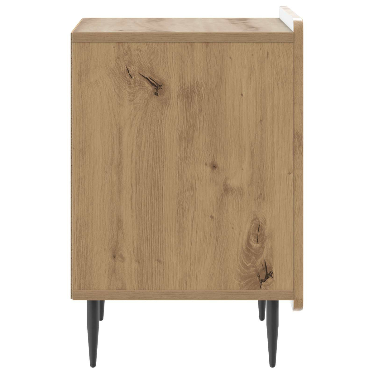 Nachttisch 2 Stk. Artisan-Eiche 43 x 34,5 x 52 cm Holzwerkstoff