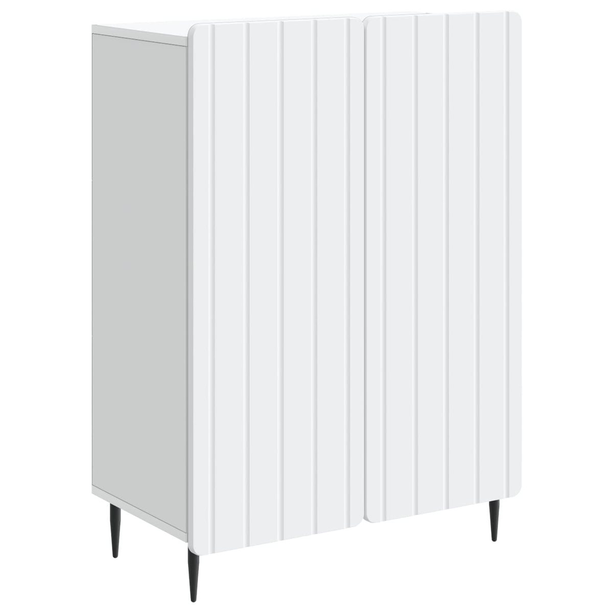 Sideboard Weiß 66 x 34,5 x 92 cm Holzwerkstoff
