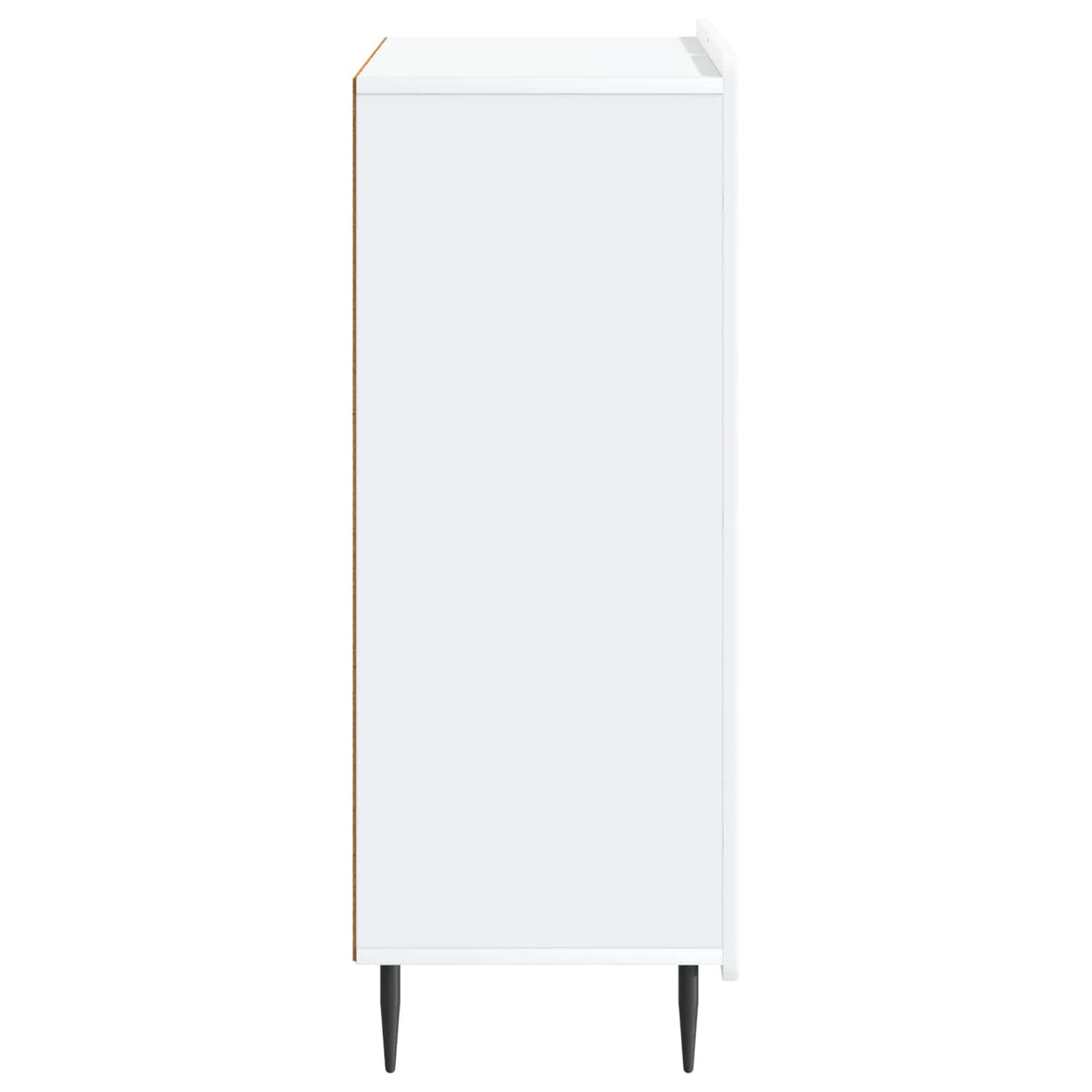 Sideboard Weiß 66 x 34,5 x 92 cm Holzwerkstoff