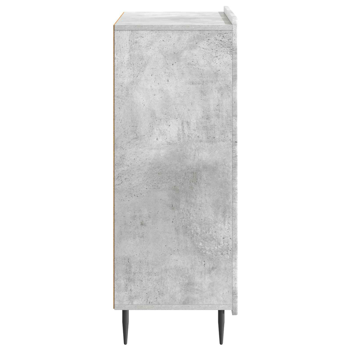 Sideboard Betongrau 66 x 34,5 x 92 cm Holzwerkstoff