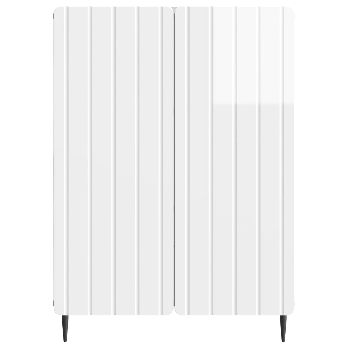 Sideboard Hochglanz Weiß 66 x 34,5 x 92 cm Holzwerkstoff