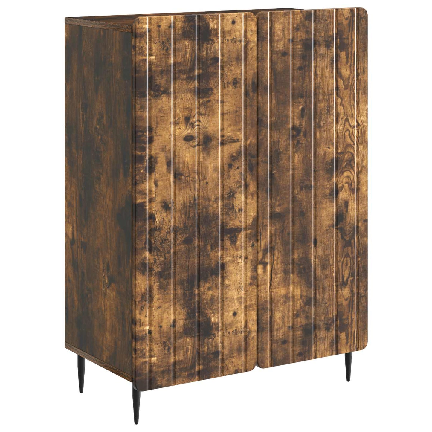 Sideboard Geräucherte Eiche 66 x 34,5 x 92 cm Holzwerkstoff