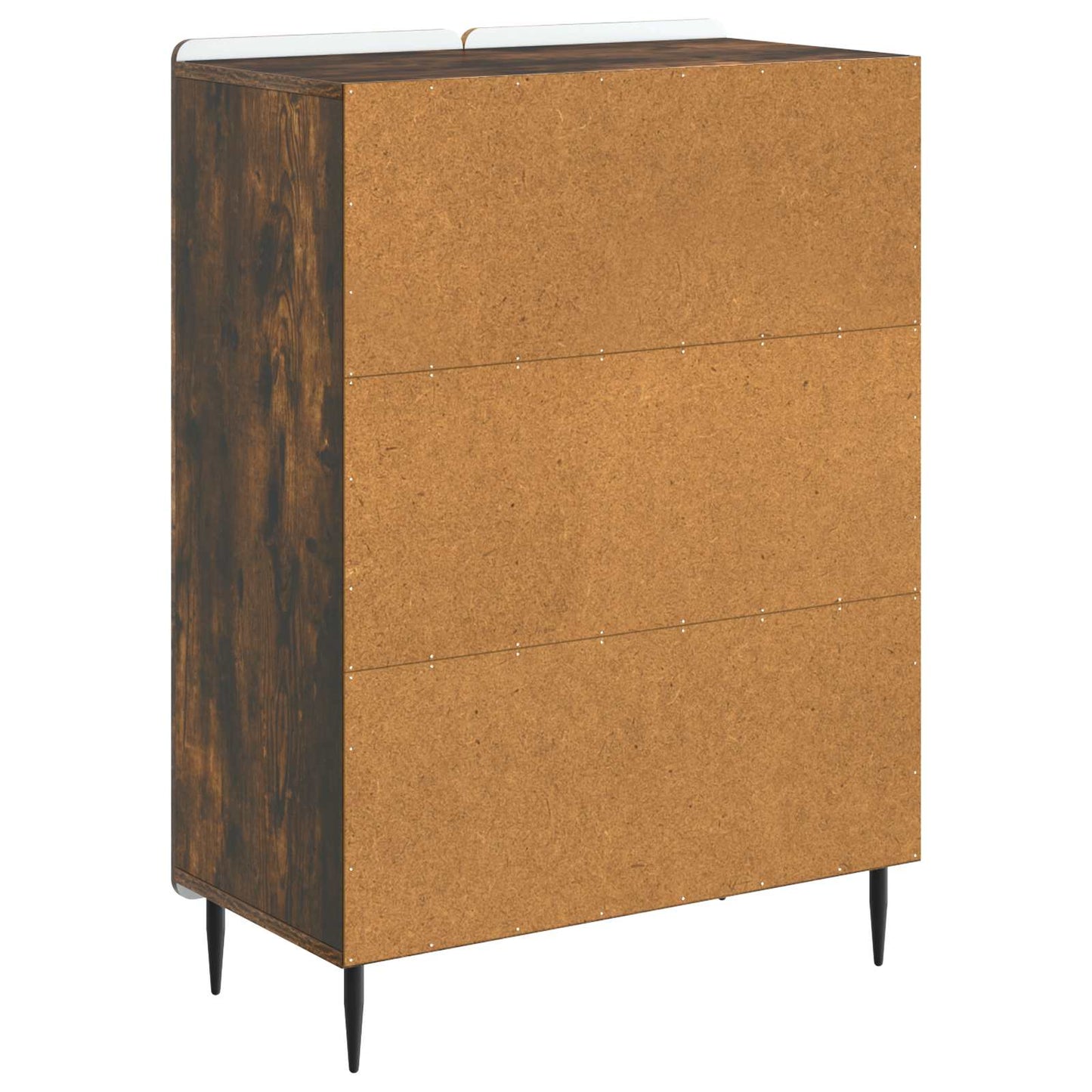 Sideboard Geräucherte Eiche 66 x 34,5 x 92 cm Holzwerkstoff