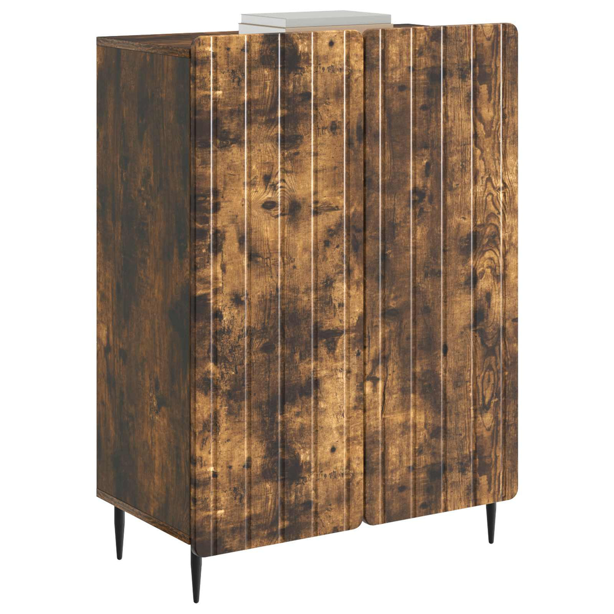 Sideboard Geräucherte Eiche 66 x 34,5 x 92 cm Holzwerkstoff