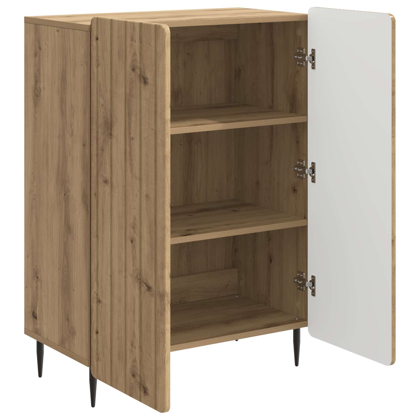Sideboard Artisan-Eiche 66 x 34,5 x 92 cm Holzwerkstoff