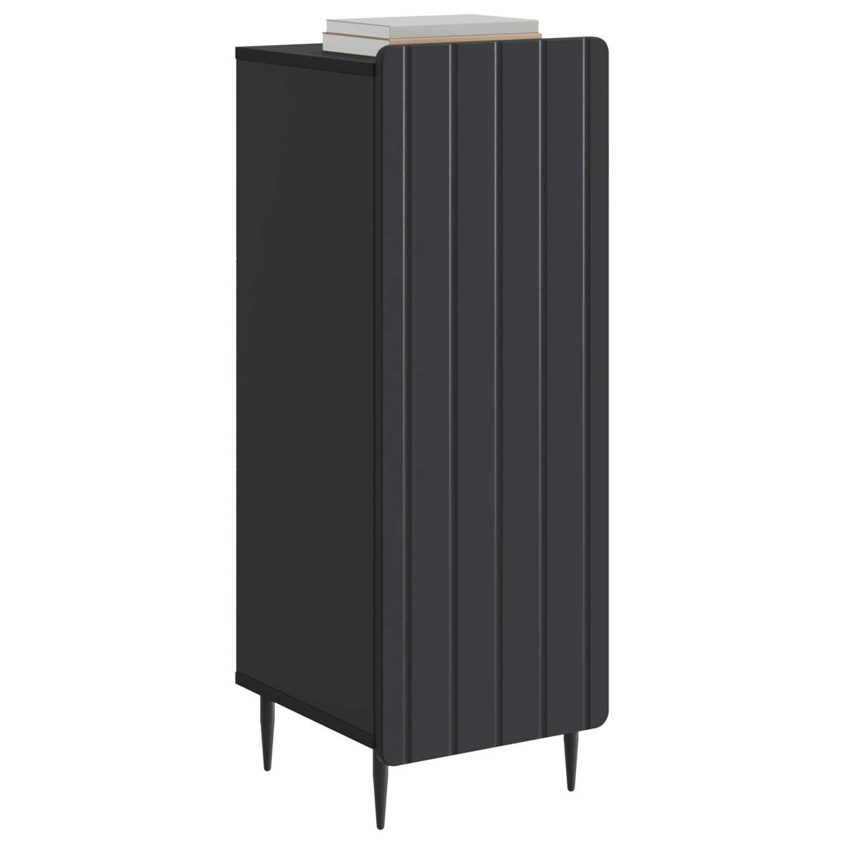Sideboard Schwarz 34,5 x 33 x 92 cm Holzwerkstoff