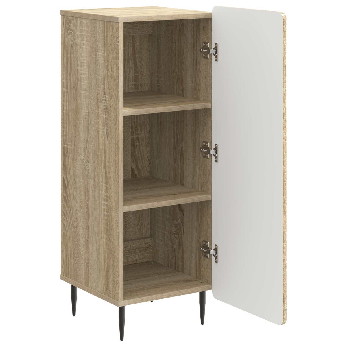 Sideboard Sonoma-Eiche 34,5 x 33 x 92 cm Holzwerkstoff