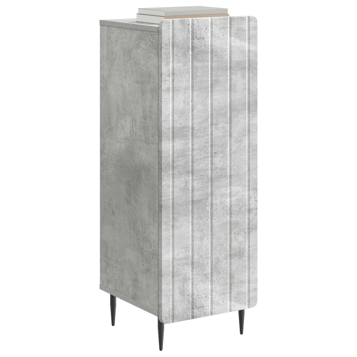 Sideboard Betongrau 34,5 x 33 x 92 cm Holzwerkstoff