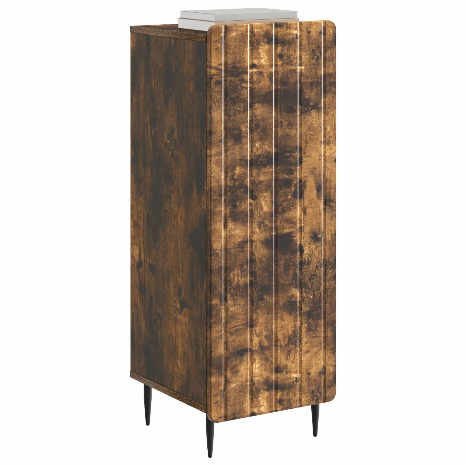 Sideboard Räuchereiche 34,5 x 33 x 92 cm Holzwerkstoff