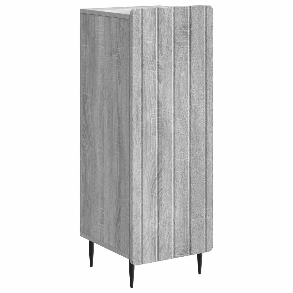 Sideboard Sonoma-Grau 34,5 x 33 x 92 cm Holzwerkstoff