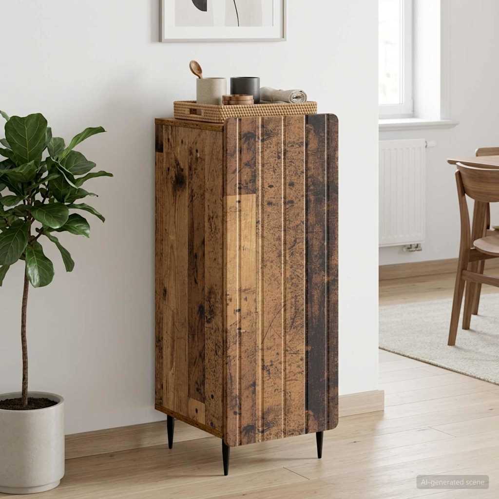 Sideboard Altholz 34,5 x 33 x 92 cm Holzwerkstoff