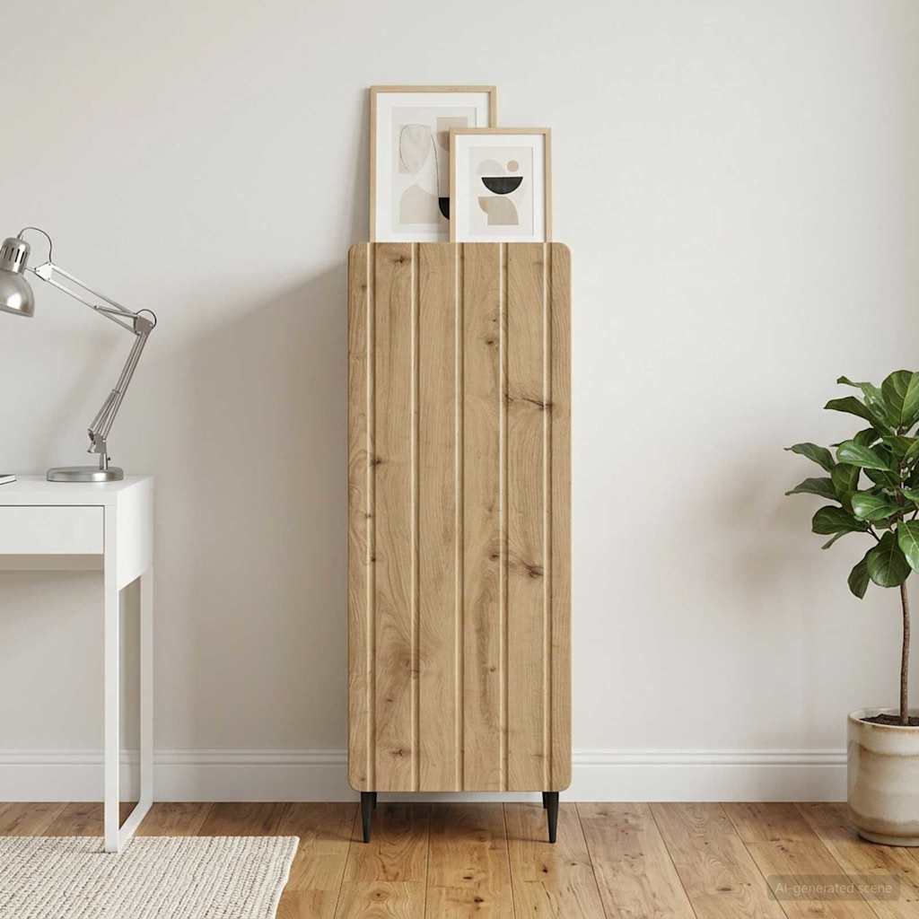 Sideboard Artisan-Eiche 34,5 x 33 x 92 cm Holzwerkstoff