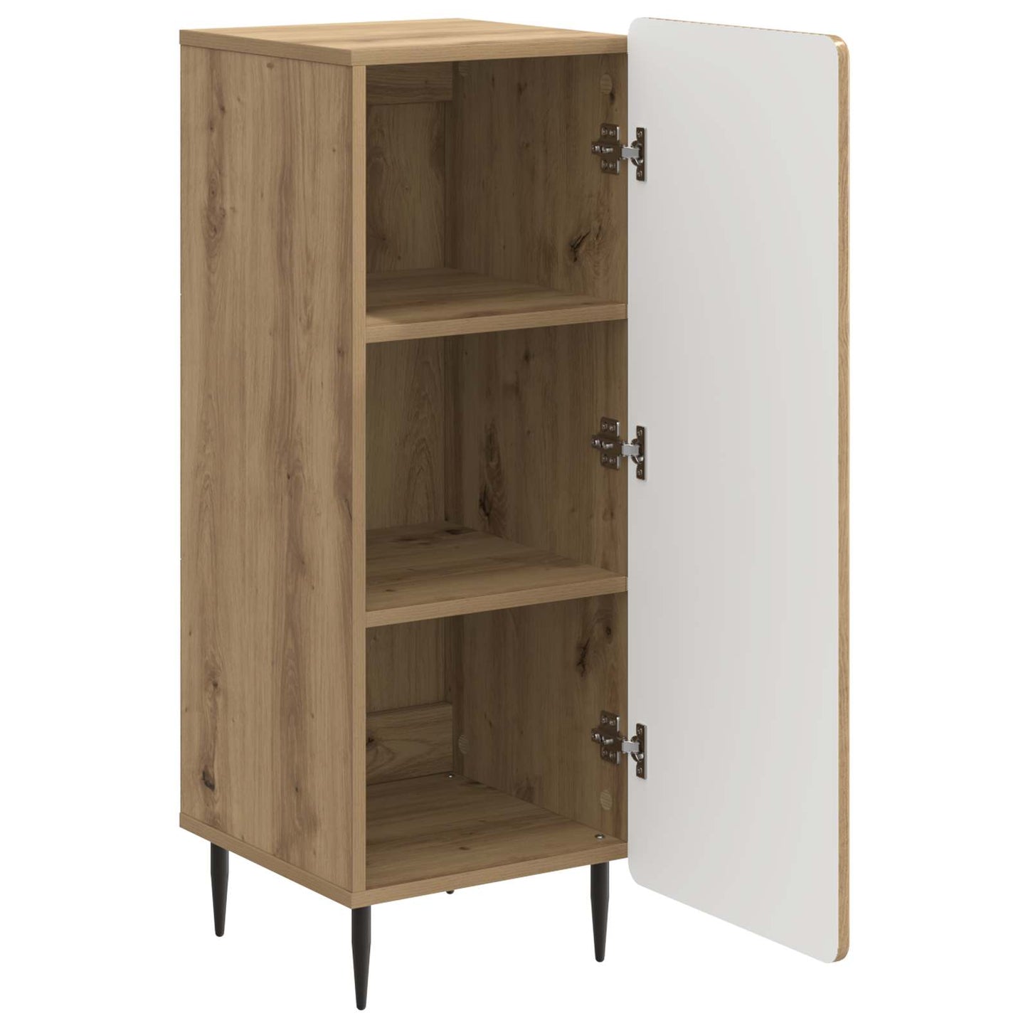 Sideboard Artisan-Eiche 34,5 x 33 x 92 cm Holzwerkstoff