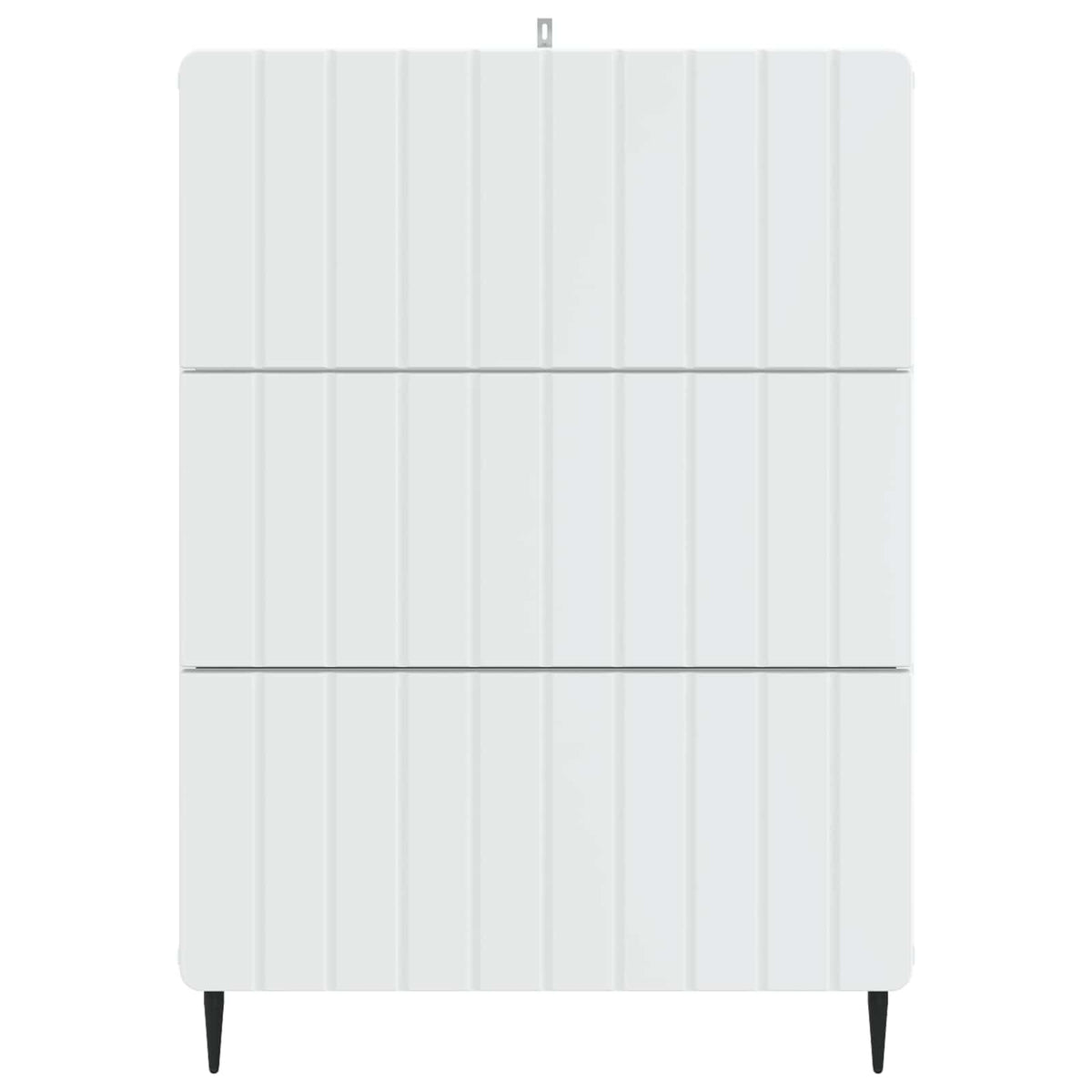 Schubladenschrank Weiß 66 x 34,5 x 92 cm Holzwerkstoff