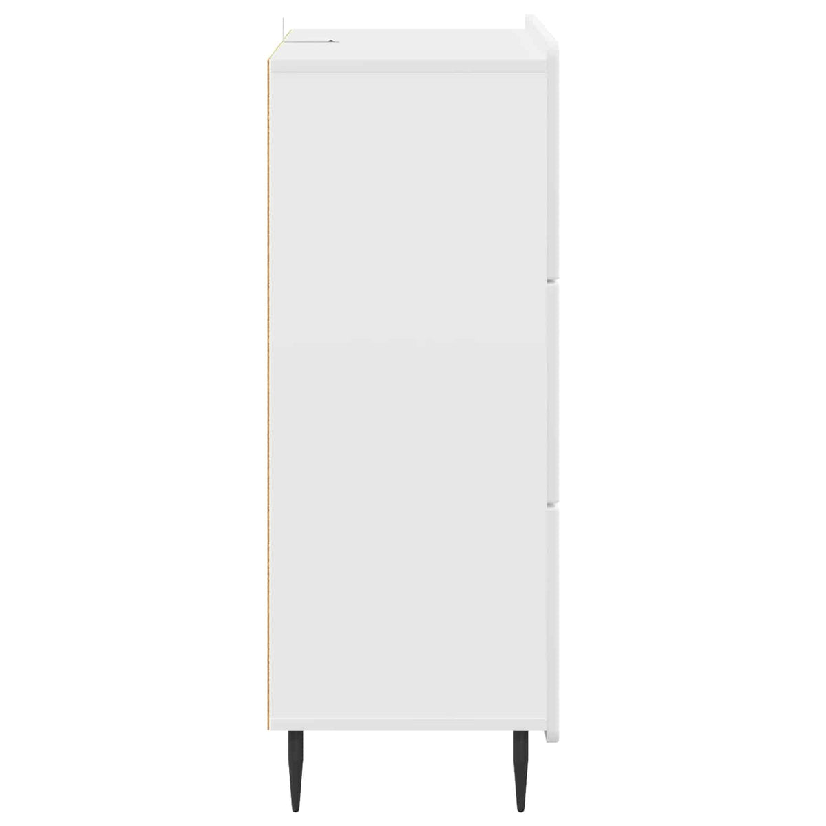 Schubladenschrank Weiß 66 x 34,5 x 92 cm Holzwerkstoff