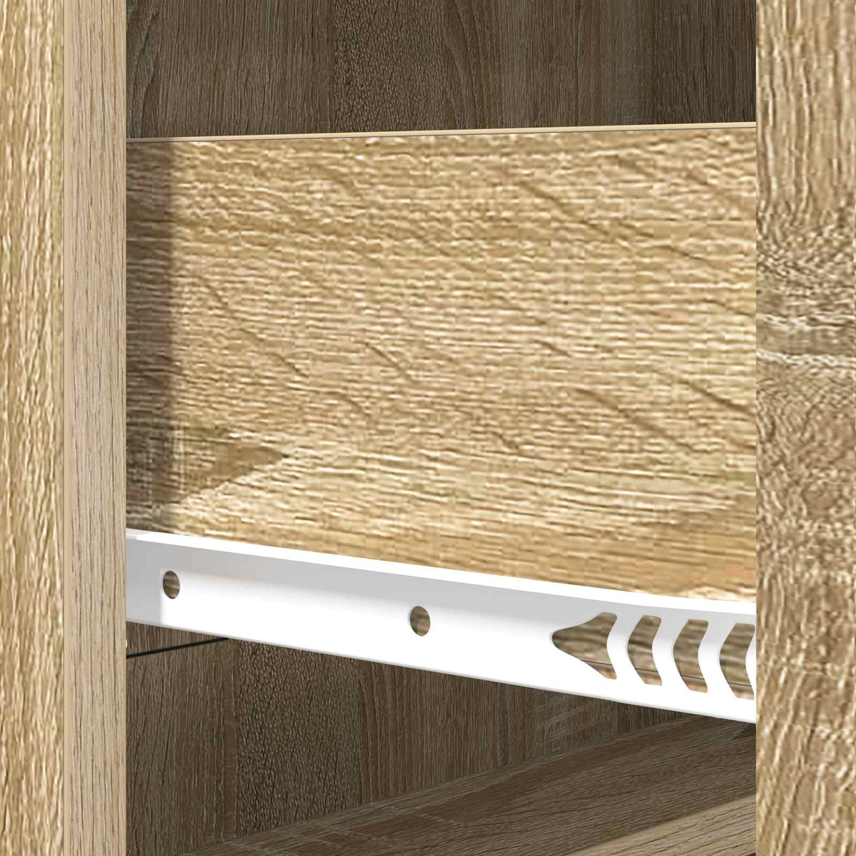 Schubladenschrank 66 x 34,5 x 92 cm Holzwerkstoff Sonoma-Eiche