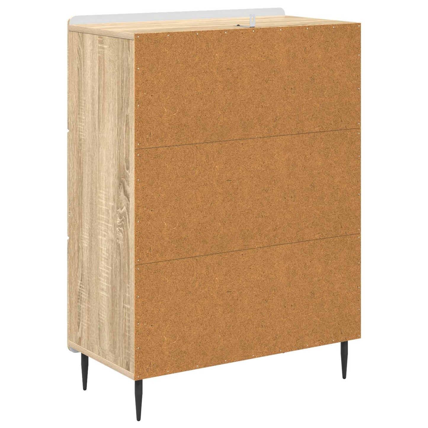 Schubladenschrank 66 x 34,5 x 92 cm Holzwerkstoff Sonoma-Eiche