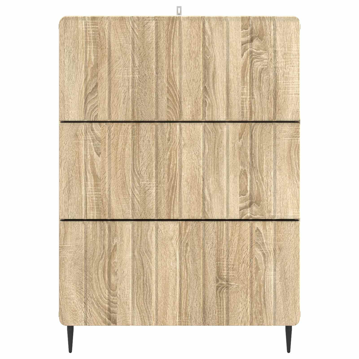 Schubladenschrank 66 x 34,5 x 92 cm Holzwerkstoff Sonoma-Eiche
