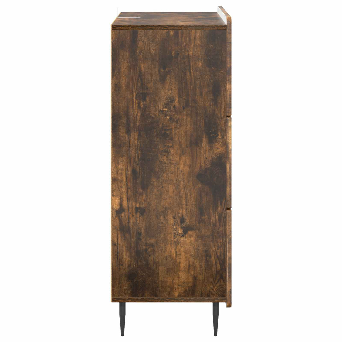 Schubladenschrank 66 x 34,5 x 92 cm Holzwerkstoff Räuchereiche