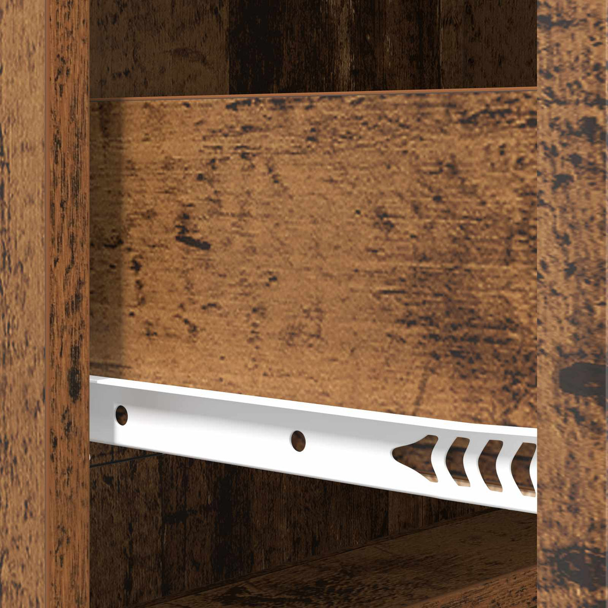 Schubladenschrank 66 x 34,5 x 92 cm Holzwerkstoff Altholz