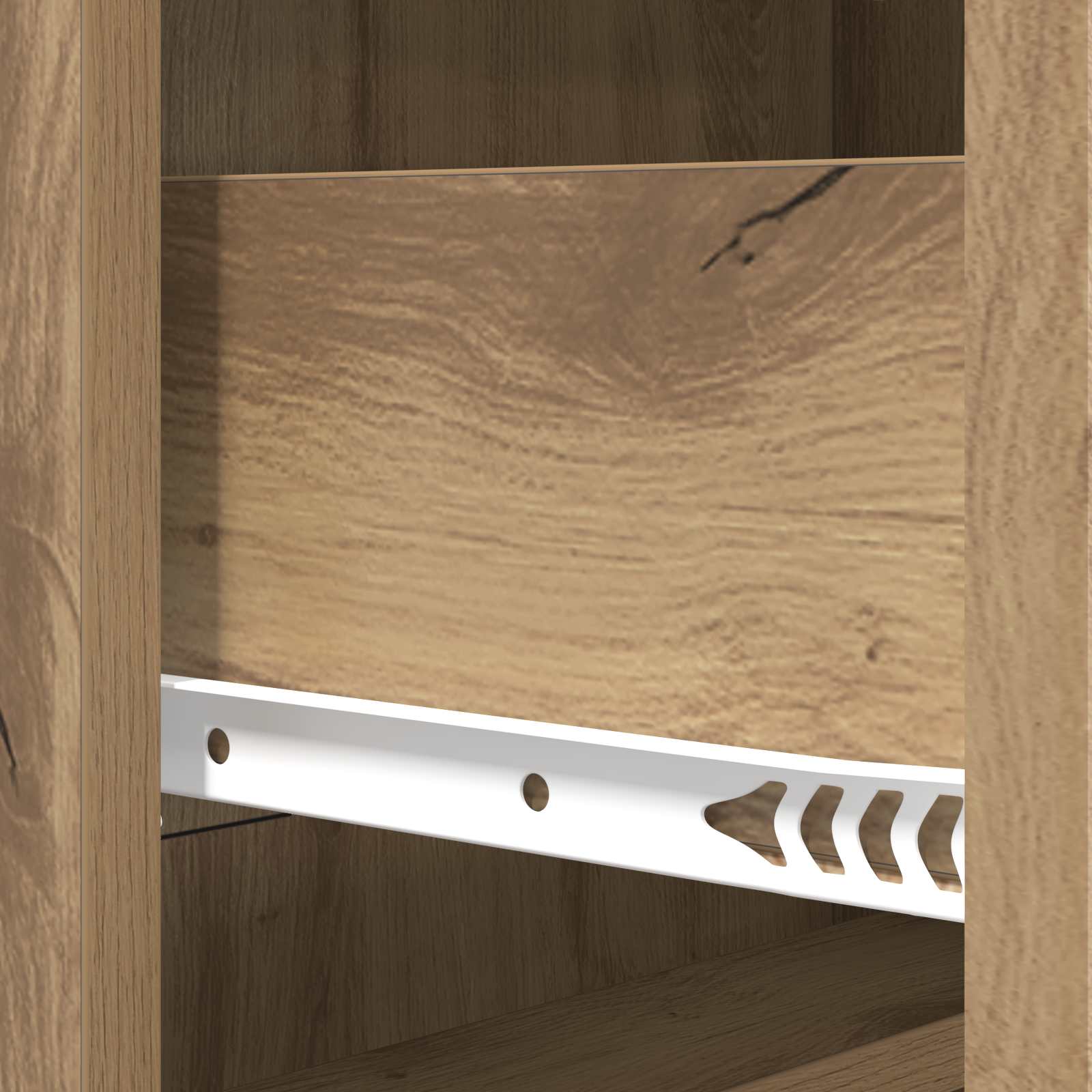 Schubladenschrank 66 x 34,5 x 92 cm Holzwerkstoff Artisan-Eiche