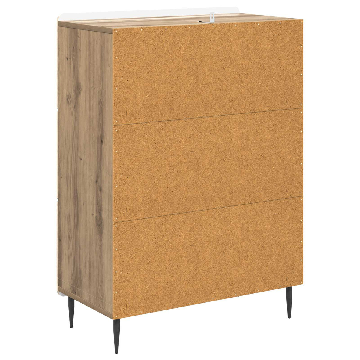Schubladenschrank 66 x 34,5 x 92 cm Holzwerkstoff Artisan-Eiche