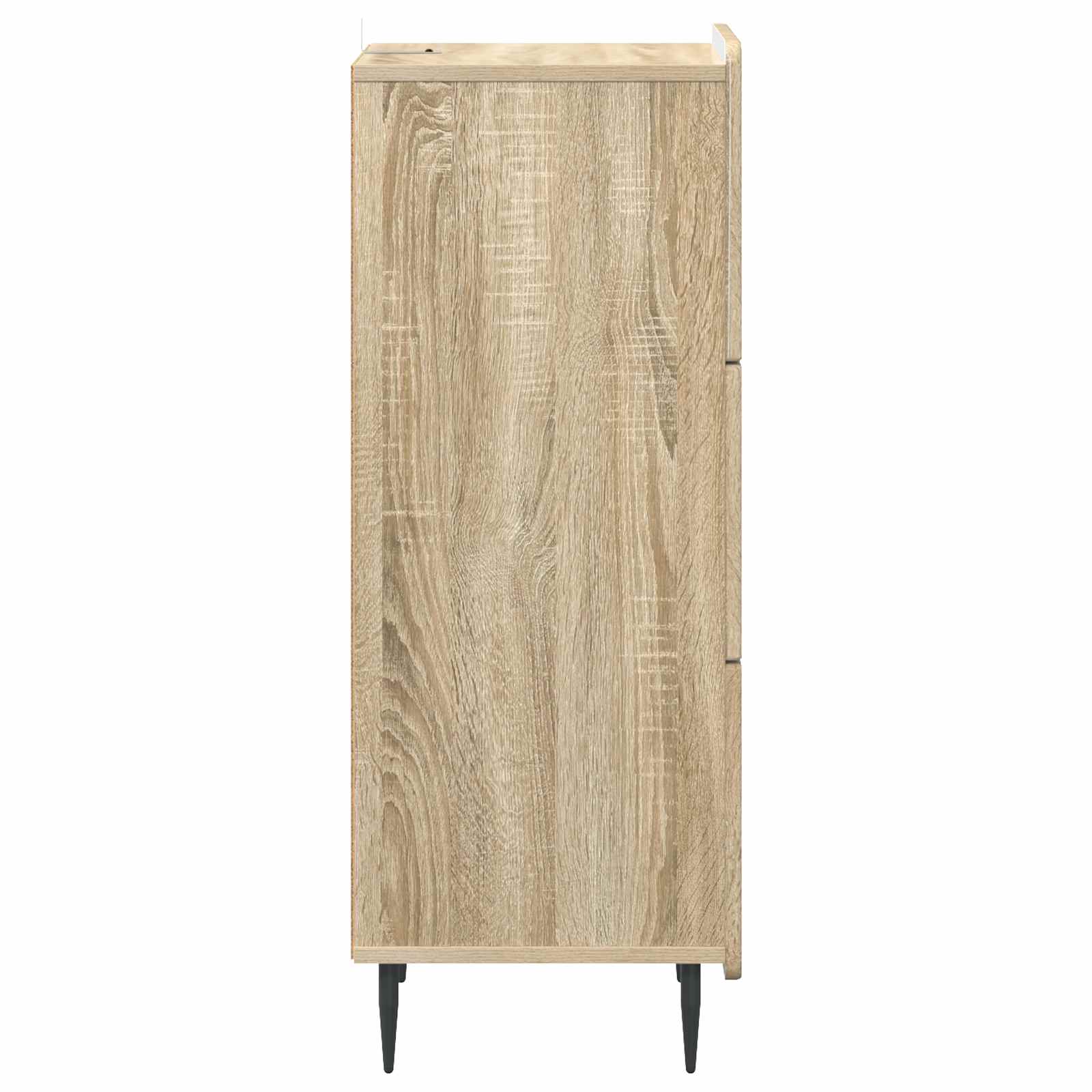 Schubladenschrank 33 x 34,5 x 92 cm Holzwerkstoff Sonoma-Eiche