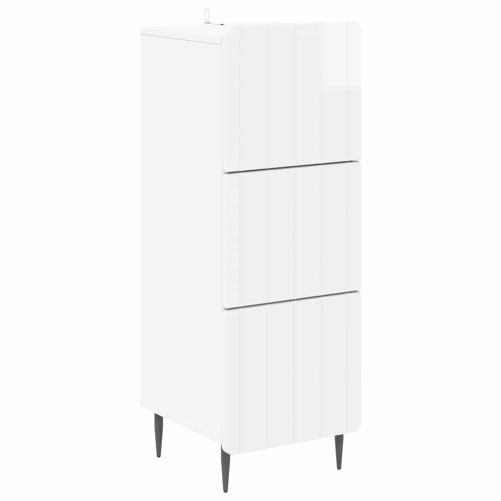 Schubladenschrank 33 x 34,5 x 92 cm Holzwerkstoff