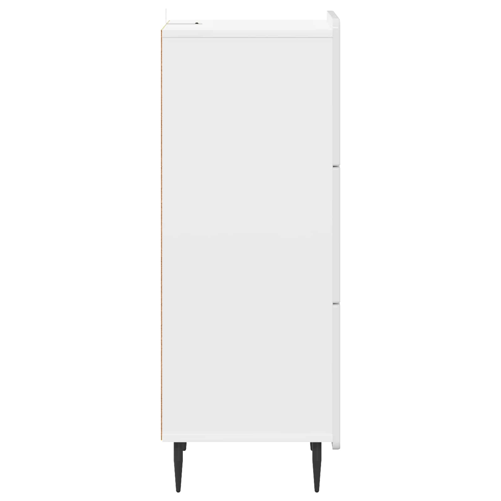 Schubladenschrank 33 x 34,5 x 92 cm Holzwerkstoff