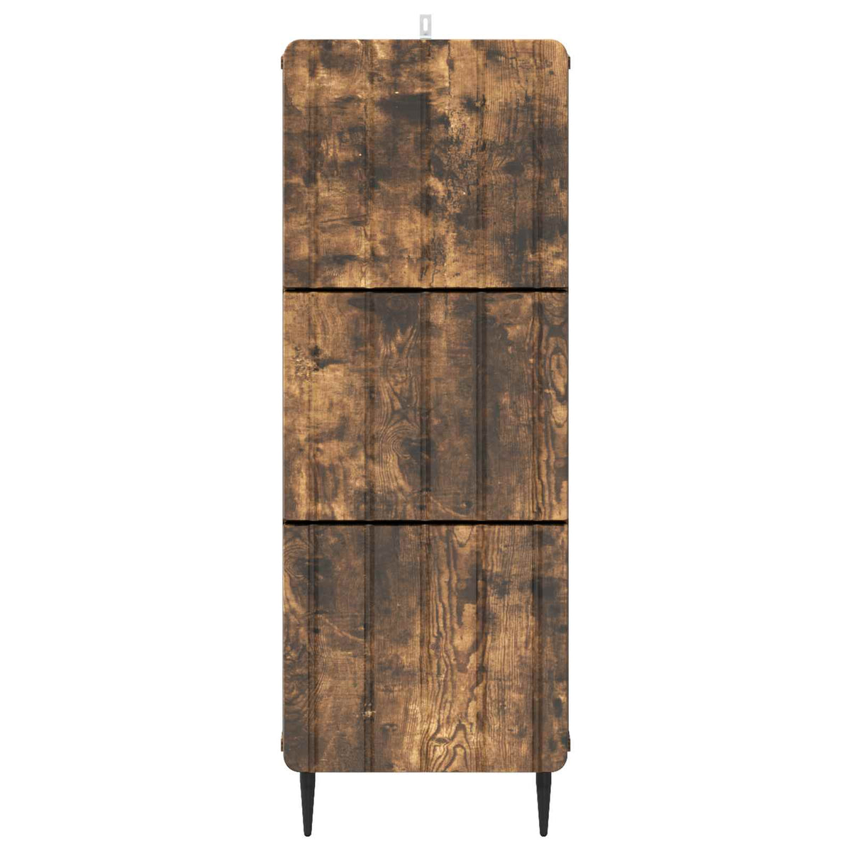 Schubladenschrank 33 x 34,5 x 92 cm Holzwerkstoff Räuchereiche