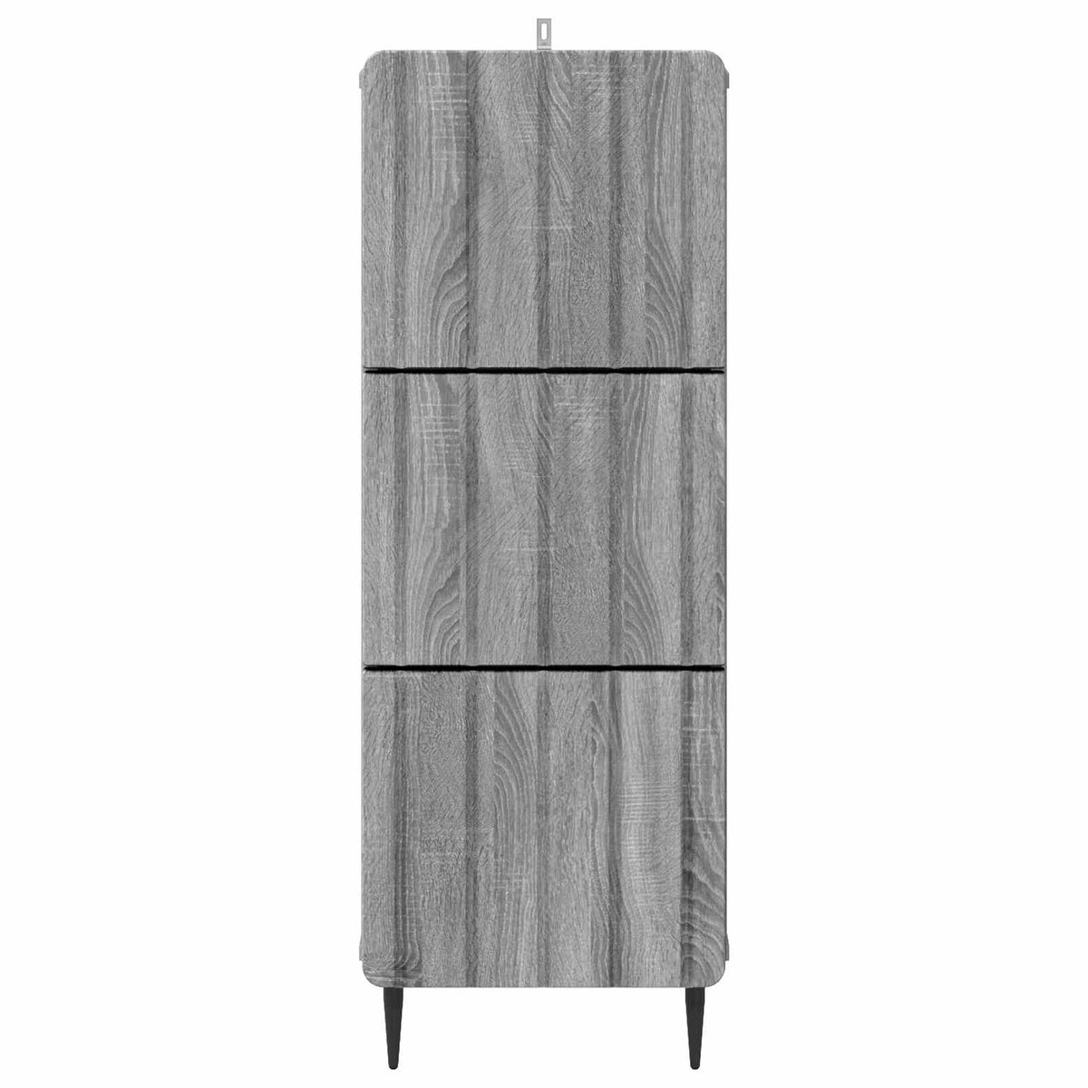 Schubladenschrank 33 x 34,5 x 92 cm Holzwerkstoff Sonoma-Grau