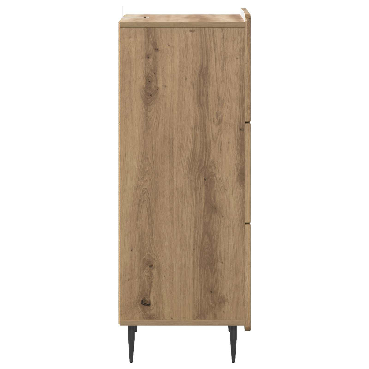 Schubladenschrank 33 x 34,5 x 92 cm Holzwerkstoff Artisan-Eiche