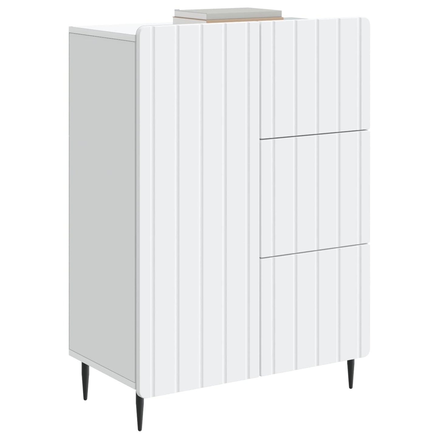 Sideboard Weiß 66 x 34,5 x 91,5 cm Holzwerkstoff